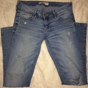 Ripped Hollister Jeans